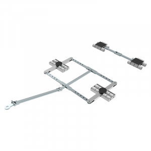 Transportfahrwerk ECO-Skate DUO CR iN160D-CR + iN160S-CR Set